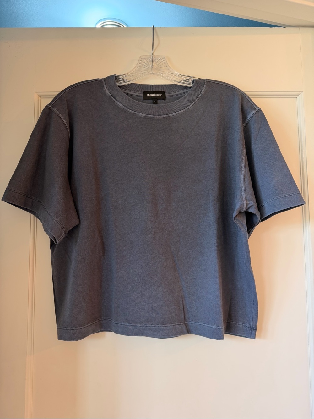 Relaxed Crop Tee, dark grey - Picture 5 of 9